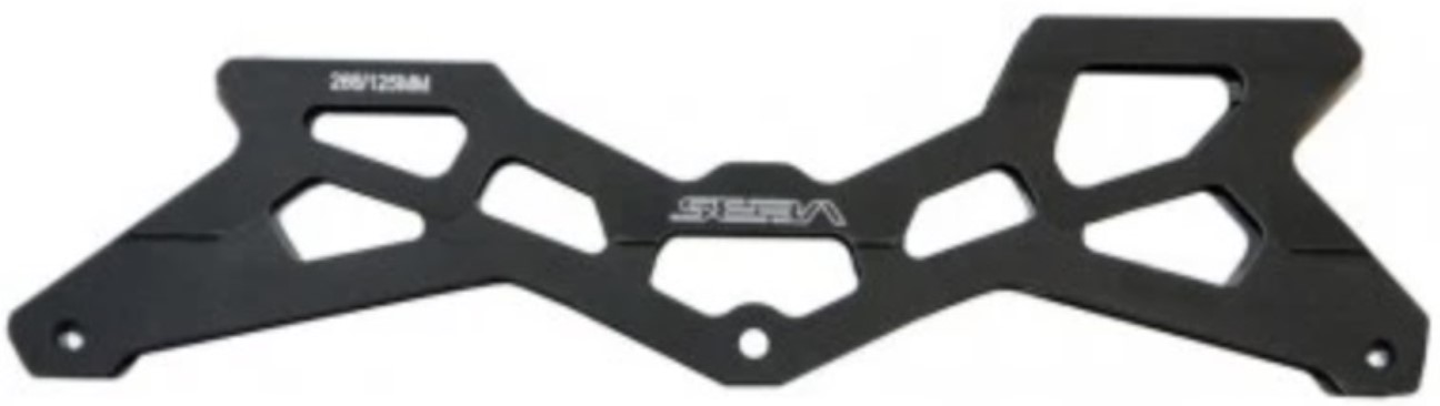 Seba frame for 3 x 125 mm wheels and 266 mm length